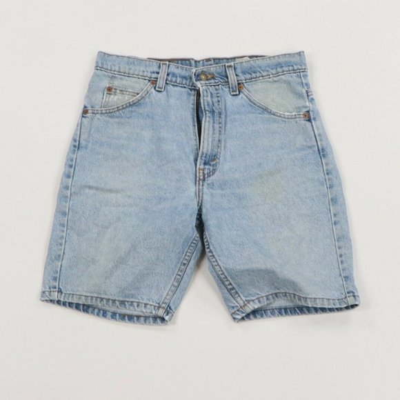 Vintage 90s Levis 505 Orange Tab Thrashed Shorts